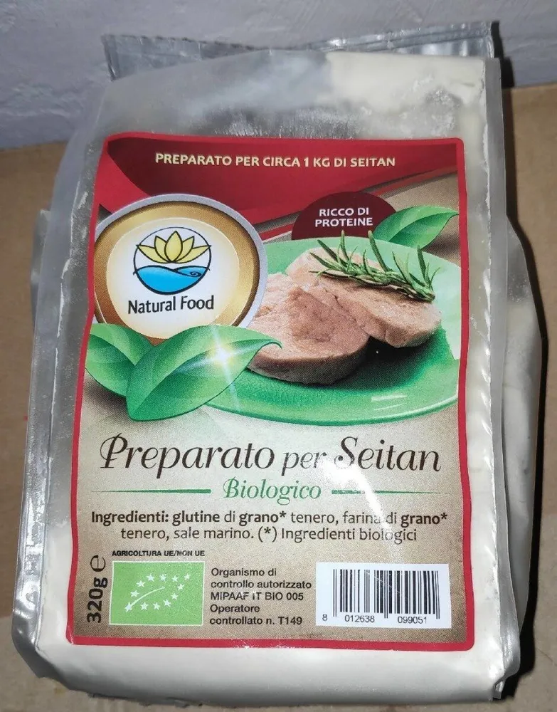 Preparato per seitan