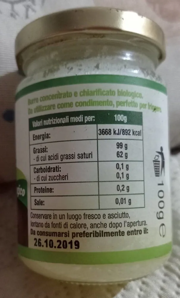 Ghi Burro concentrato