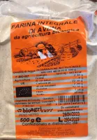 Farina integrale di avena da agricoltura biologica