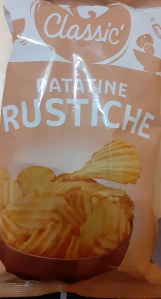 Chips Patatine Rustiche
