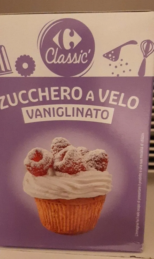 Zucchero a velo vanigliato