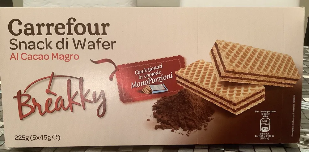 Wafer Multipack Cacao Magro