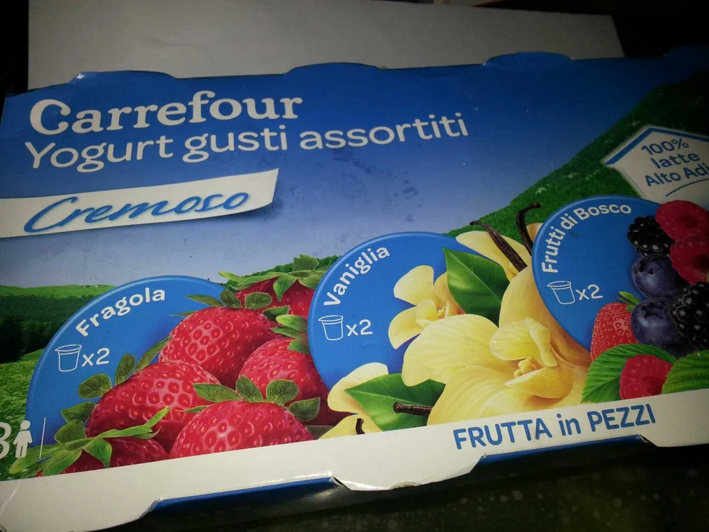 Yogurt Gusti assorti