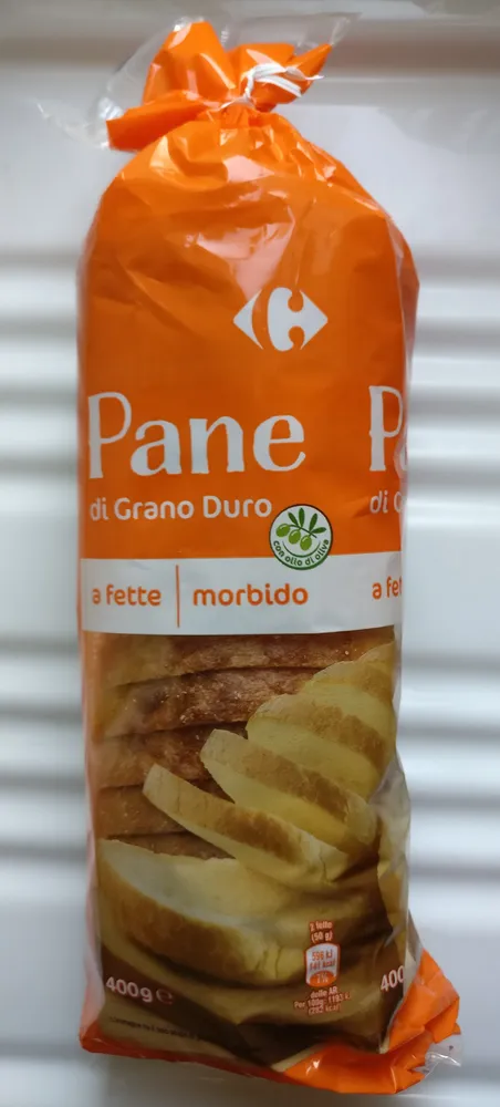 Pane A Fette Di Grano Duro