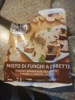 Mélange de champignons en cubes