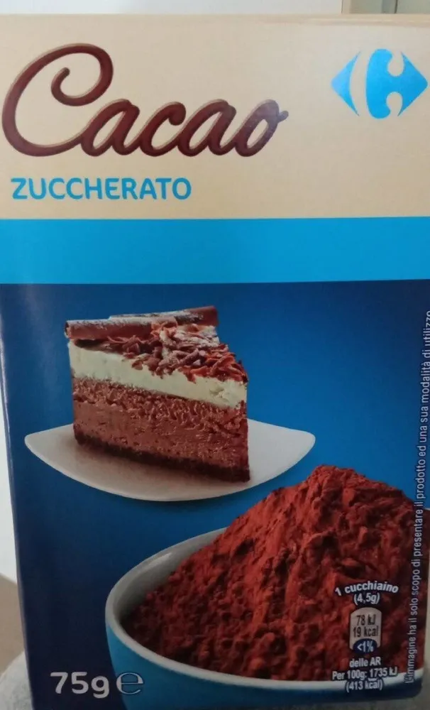 Cacao zuccherato