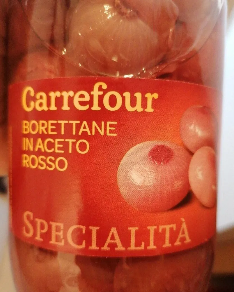 Borettane in aceto rosso