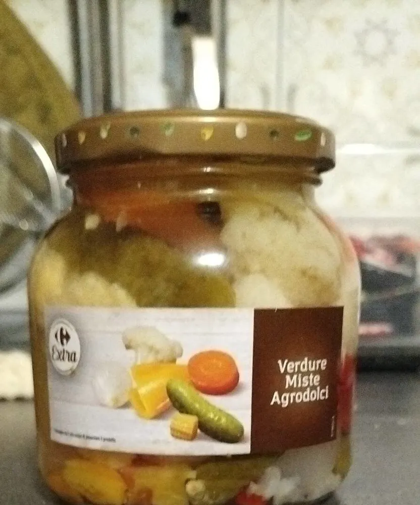 Verdure miste agrodolci