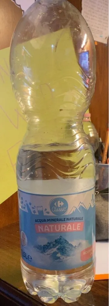 acqua minerale naturale