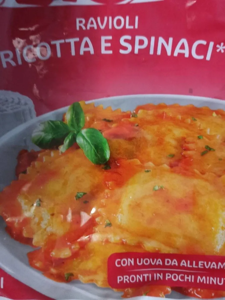 Ravioli Ricotta e Spinaci