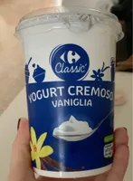 Yogurt cremoso vaniglia