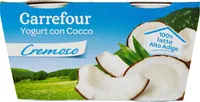 Yogurt con cocco cremoso