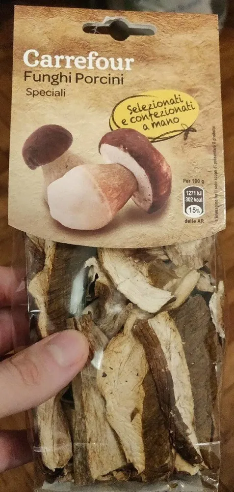 Funghi porcini speciali disidratati
