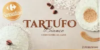 Tartufo bianco con cuore al caffè