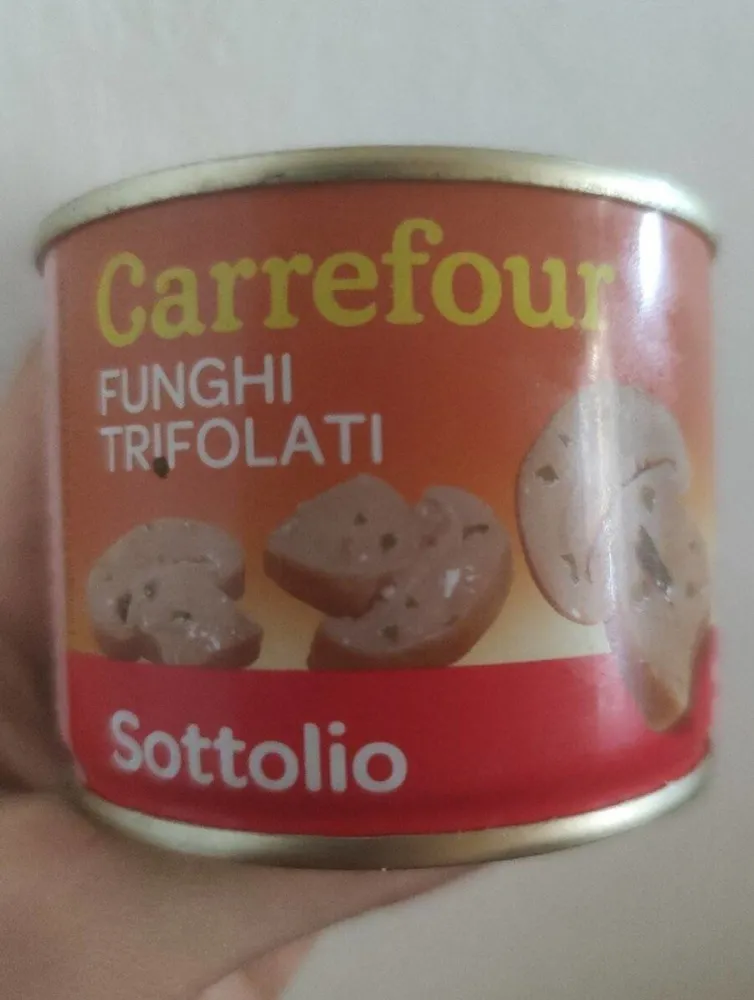 Funghi trifolati  sottolio