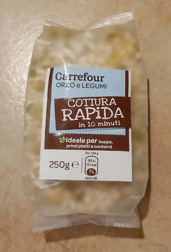 Orzo e legumi