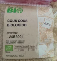 Cous cous biologico