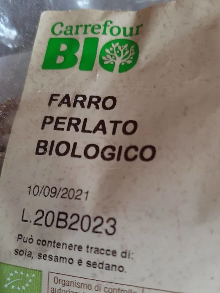 Farro perlato biologico