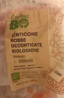 Lenticchie rosse decorticaticate