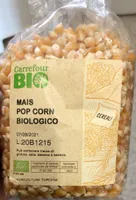 Mais pop corn biologico