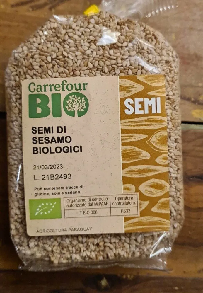 Semi di sesamo biologici