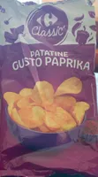 Patatine gusto paprika