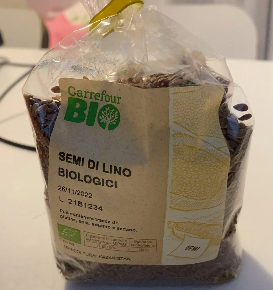 Semi di lino biologici