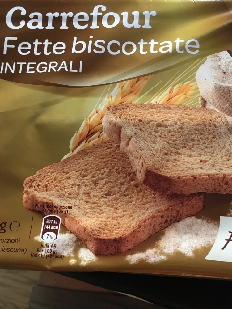 Fette biscottate integrali