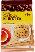Biscotti con gocce di cioccolato