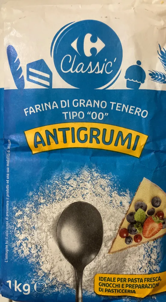 Farina di Grano Tenero Tipo "00" Antigrumi