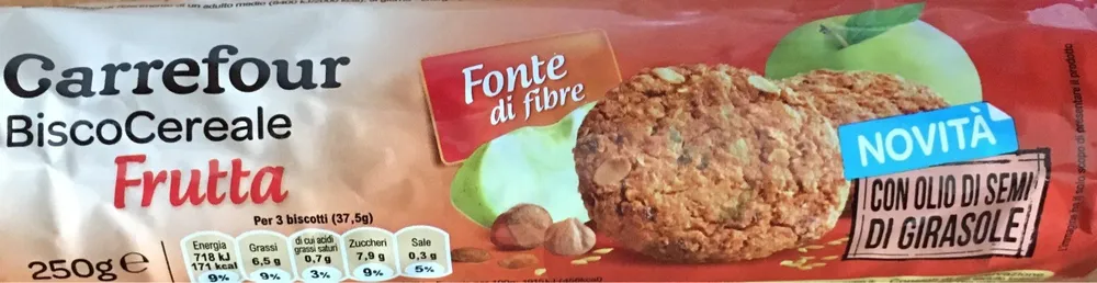 Carrefour Biscocereali Frutta
