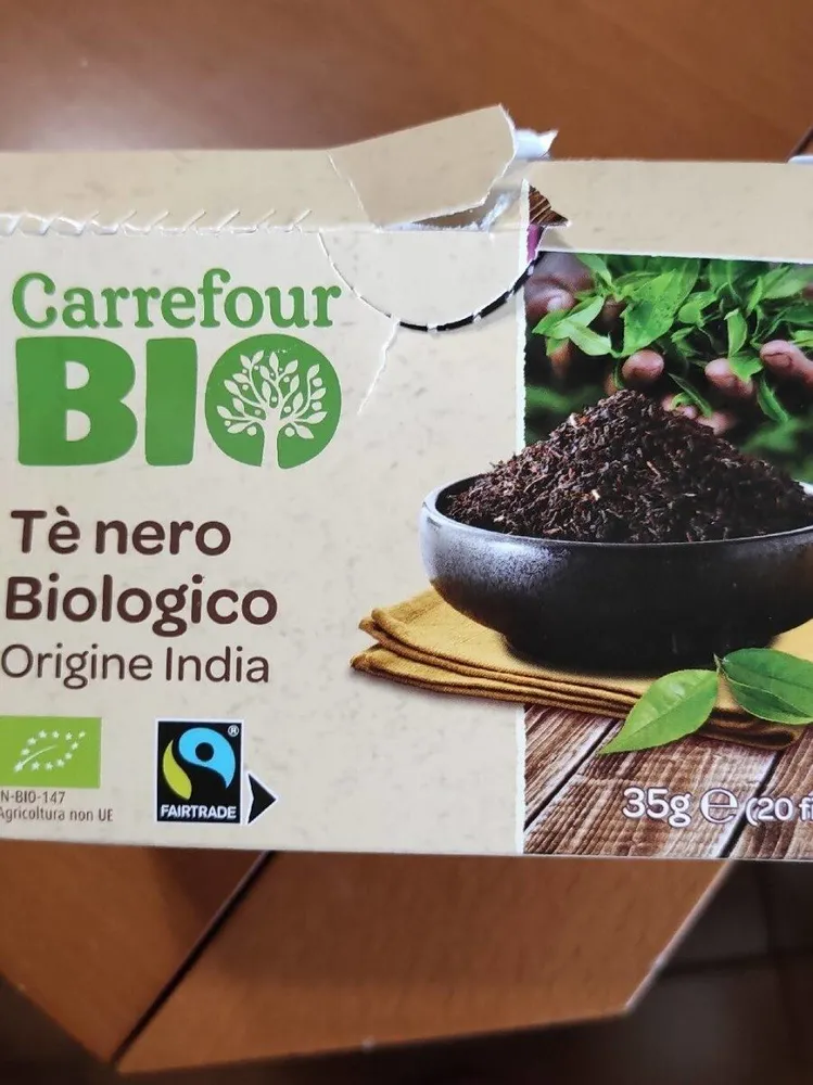 Carrefour Bio Te' Nero Fairtrade