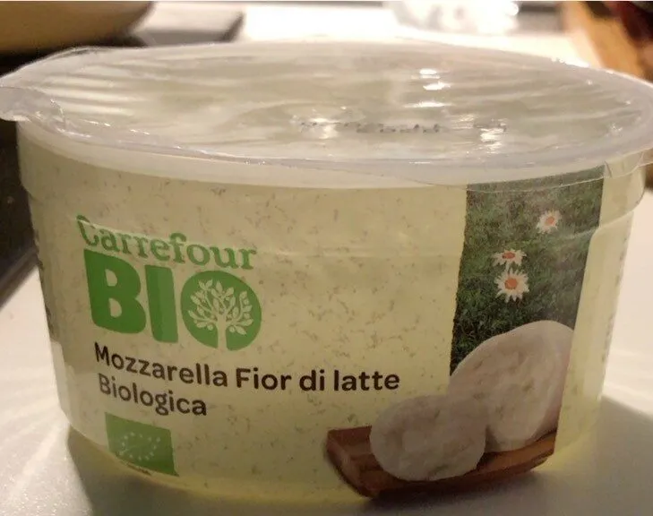 Mozzarella fior di latte bio carrefour