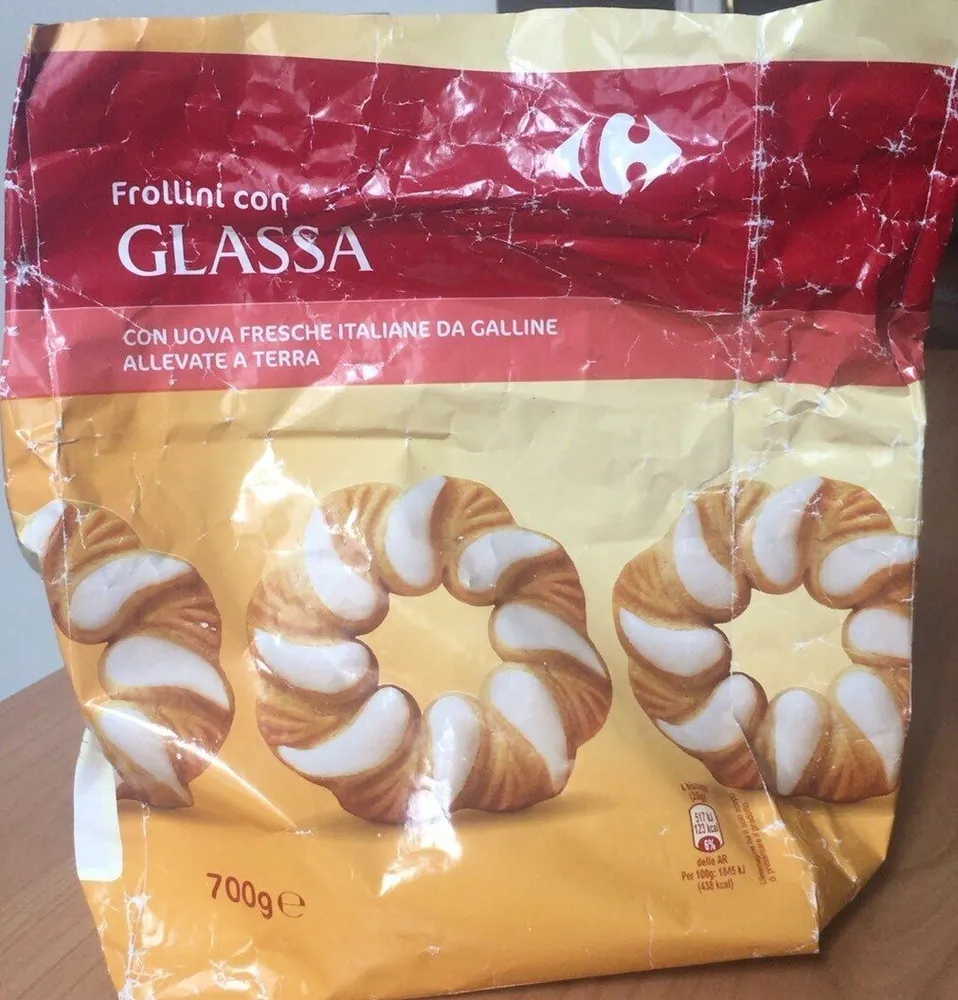 Frollini con glassa