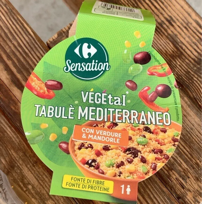 Vegetal tabulè mediterraneo