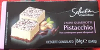 2 Mini Quadrotti Pistacchio