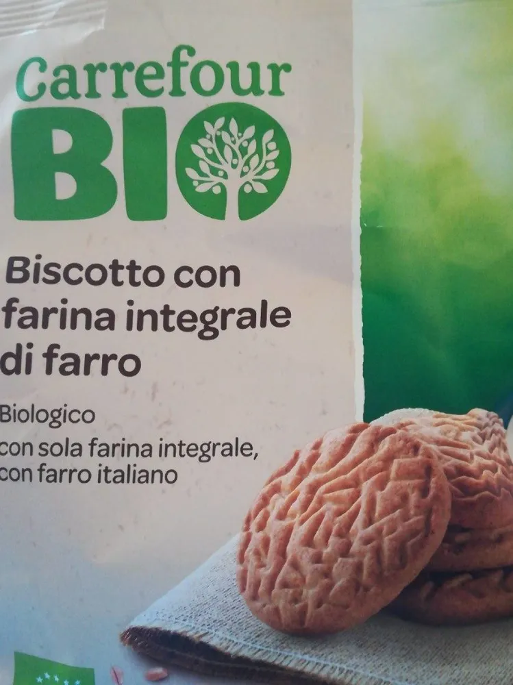 Biscotto con farina integrale Di farro