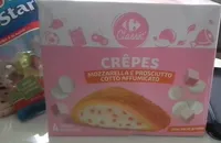 Crêpes - mozzarella e prosciutto cotto affumicato