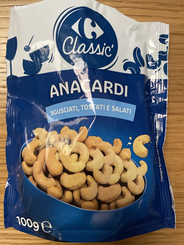Anacardi salati