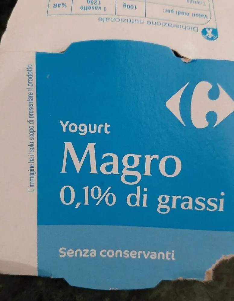 Yogurt Magro Cereali