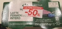 Latte fermentato intero con BB-12, al mirtillo