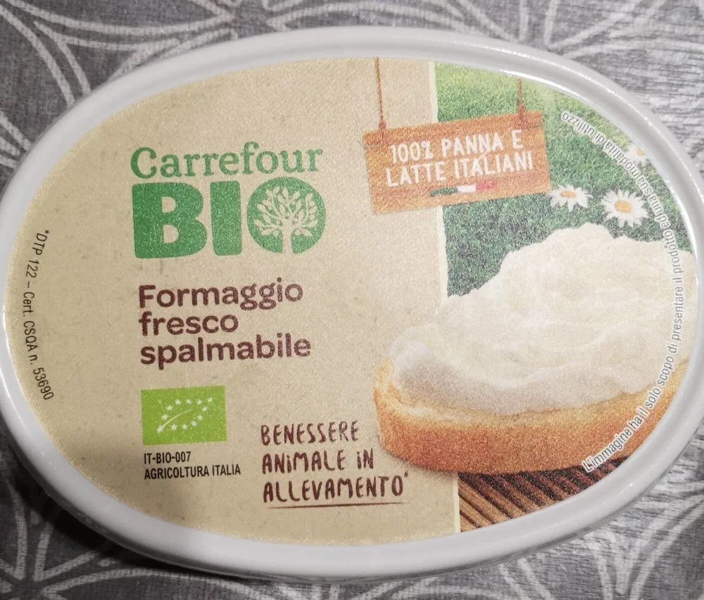 Formaggio fresco spalmabile