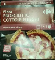 Pizza prosciutto cotto e funghi