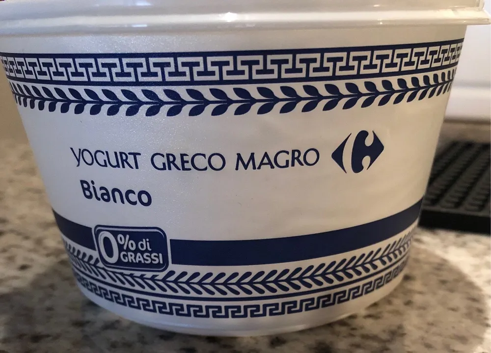 Yogurt greco magro