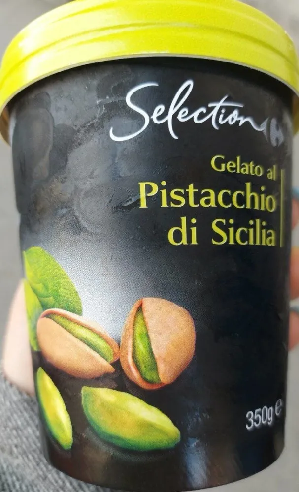 Gelato al pistacchio di Sicilia