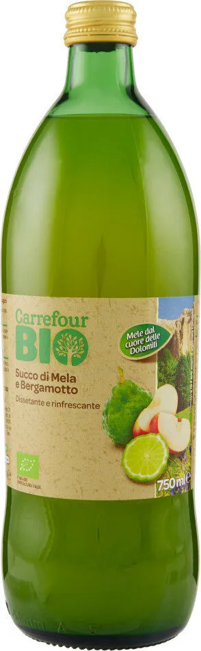 Succo di mela e bergamotto