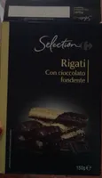 Rigati con cioccolato fondente
