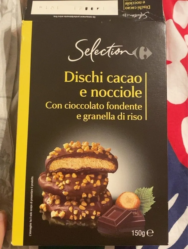 Dischi cacao e nocciolo selection