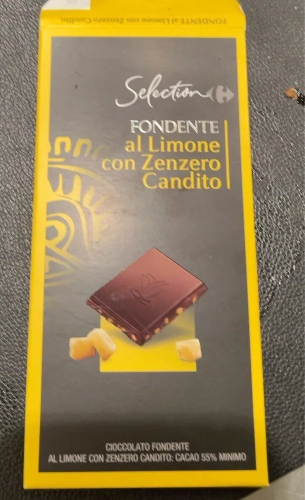 Selection fondente al limone e zenzero candito