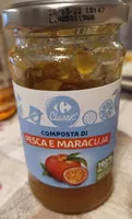 Composta di pesca e maracuja